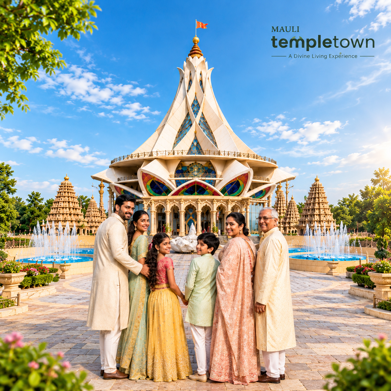 Mauli Temple Town 40 At Kothewada Nagpur Video Thumbnail